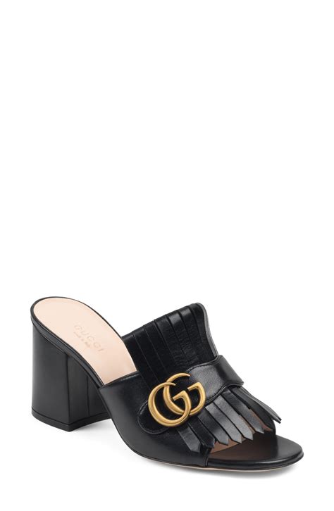 gucci marmont slides womens|gucci slide sandals.